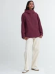 Парка демисезонная женская Uniqlo 541520907 XS Бордовая (1159795822) - изображение 3