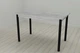 Стол кухонный Ferrum-decor Бенита 75x120x60 Черный ДСП Бетон 16мм (BEN0007) - изображение 1