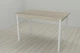 Стол кухонный Ferrum-decor Бенита 75x120x60 Белый ДСП Сонома 16мм (BEN0025) - изображение 1