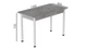 Стол кухонный Ferrum-decor Бенита 75x120x80 Белый ДСП Бетон 16мм (BEN0042) - изображение 3