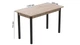 Стол кухонный Ferrum-decor Марио 75x120x60 Черный ДСП Сан-Марино 16мм (MAR0002) - изображение 1