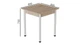 Стол кухонный Ferrum-decor Агата 75x90x90 Белый ДСП Сан-Марино 16мм (AGA0023) - изображение 2