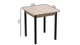 Стол кухонный Ferrum-decor Агата 75x70x70 Черный ДСП Сан-Марино 16мм (AGA0009) - изображение 2