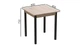 Стол кухонный Ferrum-decor Агата 75x90x90 Черный ДСП Сан-Марино 16мм (AGA0002) - изображение 2