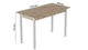 Стол кухонный Ferrum-decor Марио 75x120x80 Белый ДСП Сан-Марино 16мм (MAR0037) - изображение 2