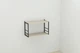 Книжная полка универсальная Ferrum-decor Стим 1 38x63x26 черный ДСП Дуб Сонома 16мм (XK00022) - изображение 1