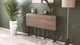 Стіл-книга трансформер Оріон 3 Ferrum-decor 750x1150x880 Чорний метал ДСП Дуб Сонома Трюфель 16 мм (ORI305) - зображення 6