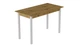Стол кухонный Ferrum-decor Марио 75x120x70 Белый ДСП Дуб Артизан 16мм (MAR0034) - изображение 2