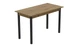 Стол кухонный Ferrum-decor Марио 75x120x70 Черный ДСП Дуб Артизан 16мм (MAR0013) - изображение 2