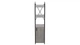 Этажерка 3/34 Ferrum-decor Серии Конект с тумбой 144x34x28 Белый ДСП Бетон (FD1013) - изображение 3