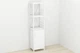 Этажерка 3/34 Ferrum-decor Серии Конект с тумбой 144x34x28 Белый ДСП Белое (FD1007) - изображение 1
