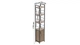 Этажерка 4/34 Ferrum-decor Серии Конект с тумбой 179x34x28 Черный ДСП Сан-Марино (FD1043) - изображение 2