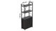 Етажерка 3/60 Ferrum-decor Серії Конект з тумбою 144x60x28 Чорний ДСП Сосна Кембра (FD1023) - зображення 2