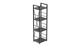 Етажерка 4/34 Ferrum-decor Серії Конект 120x34x28 чорний ДСП Сосна Кембра 16мм (XK00240) - зображення 1