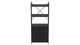 Етажерка 3/60 Ferrum-decor Серії Конект з тумбою 144x60x28 Чорний ДСП Сосна Кембра (FD1023) - зображення 3