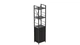 Етажерка 3/34 Ferrum-decor Серії Конект з тумбою 144x34x28 Чорний ДСП Сосна Кембра (FD1002) - зображення 1