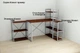 Этажерка 3/34 Ferrum-decor Серии Конект 73x34x28 серый ДСП Венге 16мм (XK00270VE) - изображение 3