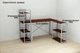 Етажерка 4/60 Ferrum-decor Серії Конект 120x60x28 сірий ДСП Венге 16мм (XK00216VE) - зображення 3