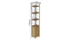 Этажерка 4/34 Ferrum-decor Серии Конект с тумбой 179x34x28 Серый ДСП Артизан (FD1061) - изображение 2