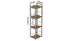 Этажерка 4/34 Ferrum-decor Серии Конект 120x34x28 серый ДСП Дуб Артизан 16мм (XK00249) - изображение 2