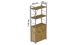 Этажерка 3/60 Ferrum-decor Серии Конект с тумбой 144x60x28 Серый ДСП Артизан (FD1040) - изображение 2