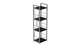 Етажерка 4/34 Ferrum-decor Серії Конект 120x34x28 сірий ДСП Сосна Кембра 16мм (XK00252) - зображення 1