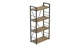 Етажерка 4/60 Ferrum-decor Серії Конект 120x60x28 чорний ДСП Дуб Артизан 16мм (XK00201) - зображення 1