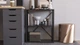 Этажерка 3/60 Ferrum-decor Серии Конект 73x60x28 черный ДСП Сосна Кембра 16мм (XK00222) - изображение 5