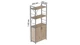 Этажерка 3/60 Ferrum-decor Серии Конект с тумбой 144x60x28 Серый ДСП Сан-Марино (FD1036) - изображение 2