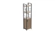 Етажерка 3/34 Ferrum-decor Серії Конект з тумбою 144x34x28 Чорний ДСП Сан-Маріно (FD1001) - зображення 1