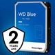 Жесткий диск WD Blue 5400rpm 64MB (WD20EARZ) SATA 2.0TB - изображение 4