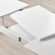 Стіл+4 стільці IKEA STRANDTORP / TOBIAS, білий, прозорий, 150, 205, 260х95 см, 393.886.70 - изображение 3