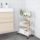 Тележка IKEA ХОРНАВАН, белый, 26x48x77 см, 702.438.73 - изображение 4