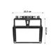 Переходная рамка 9" Lesko Geely Emgrand EC7 2014-2016 Emgrand 7 2016+ (3857) Джели - изображение 3
