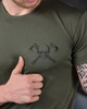 Тактическая потоотводящая футболка odin олива череп XL - изображение 8
