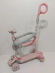 Самокат 3 в 1 що світиться з захисним бортиком Maraton Baby Care 388 рожевий - зображення 15