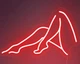 Світлодіодна гнучка неонова стрічка LED NEON від 12 вольт із блоком від мережі 220В 5м Червона - зображення 3