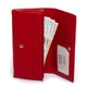 Женский кожаный кошелек Dr.Bond W10502 красный - изображение 4