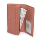 Женский кожаный кошелек Dr.Bond W10502 розовый - изображение 4