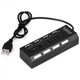 Док-станция XON SmartHub Switch 4хUSB3.0 Черный (UHASP040043B 4972) - изображение 1