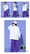 Дитячий спортивний костюм Whatiwear для хіп-хопу і сучасних танців на дівчинку зріст 160 см різнокольоровий (1366-160) - зображення 8
