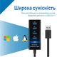 Док-станция XON SmartHub Lite 4хUSB3.0 Черный (UHALP040043B 5023) - изображение 5