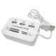 Док-станция XON SmartHub SD/TF + 3xUSB3.0 Белый (UHAHP070033B 5078) - изображение 5