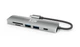 Док-станция XON SmartHub 6 в 1 (SD/TF + Type-C + USB3.0 + 2хUSB2.0) Серый (UHCHP062322G 5139) - изображение 2