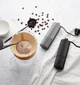 Ручная кофемолка с металлическими жерновами Lecot KMDJ-A4 Black - изображение 6