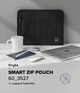 Чехол Ringke Smart Zip Pouch для iPad Pro 12.9 2021 | 2020 | 2018 Beige (8809818842145) - изображение 3