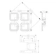 Світильник світлодіодний стельовий LUMINARIA ROOM 60W 4S BLACK 220V IP20 з пультом ДУ - изображение 7