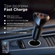 Автомобільний зарядний пристрій Remax Alien III Series 3xUSB 3.1A Чорний (RCC322) - зображення 4