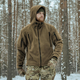 Куртка флісова Helikon-Tex Patriot Double Fleece L Сoyote - зображення 13