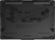 Ноутбук ASUS TUF Gaming A15 FA506NF-HN019 (90NR0JE7-M004D0) Graphite Black / 15.6" IPS Full HD 144 Гц / AMD Ryzen 5 7535HS / RAM 16 ГБ / SSD 1 ТБ / NVIDIA GeForce RTX 2050 - изображение 14